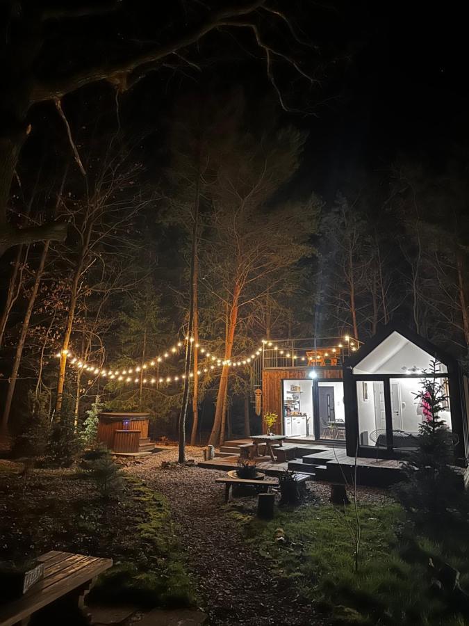 Odpoczynek Domki Pod Debem Z Opcja Jacuzzi Cminsk Экстерьер фото